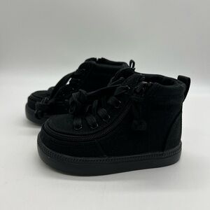 Billy Goat Kids Black High-Top Canvas Sneakers Size Baby 6